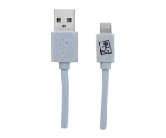 USB kabelis 2GO USB-A - Žaibas 1 m Balta (795781)