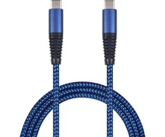 USB kabelis 2GO USB-C - USB-C 1 m mėlynasis (797194)
