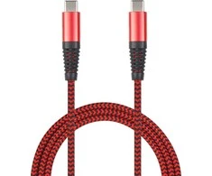 USB kabelis 2GO USB-C - USB-C 1 m Raudona (797195)