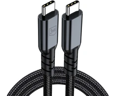3Mk Protection Accessories - 3mk Hyper Cable N-SERIES Thunderbolt 4 2m 48V/5A 40Gb/s 240W 8K60Hz Juodas