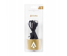 Accura USB-A - USB-A 3.0m M/F juoda