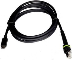 Act Zebra CABLE - SHIELDED USB: SERIES C CONNECTOR, 7FT. (2M), STRAIGHT, BC 1.2 (HIGH CURRENT)