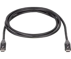 Kabelis USB Akyga USB-C - USB-C 1.5 m Juodas (AK-USB-34)
