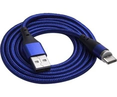 Magnetinis laidas USB A - C tipo USB - 1m - Akyga AK-USB-42