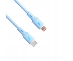 Kabelis USB Akyga USB-C - USB-A 1 m Mėlynas (AK-USB-72)