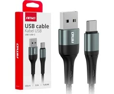 USB – USB-C kabelis 3A 100 cm FullLINK AMIO-03911