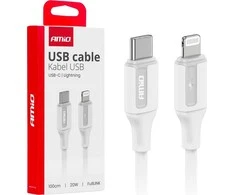 USB-C į Lightning kabelis 20W 100 cm FullLINK AMIO-03922