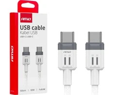 USB-C į USB-C kabelis 60W 100cm FullLINK AMIO-03908