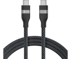 USB kabelis Anker USB-C - USB-C 0,9 m juodas (A82E2011)