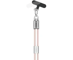 Kabelis USB Ansmann Pakabukas su USB-C/Lightning kabeliu 27W 1,2 m rožinė (1700-0189)