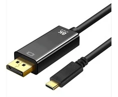 ART CABLE USB-C kištukas / DisplayPort 1,4 kištukas 8K 60Hz PL oem 1,8m