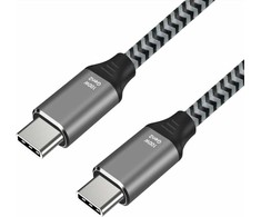 Kabelis USB Art USB-C - USB-C 2 m Pilka (KABUSBC OEM-C1-2)