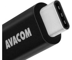 AVACOM TPC-100K USB CABLE - USB TYPE-C, 100CM, Juodas