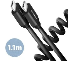 AXAGON | Data and charging cable, 1.1 m | BUCM-CM20TB | USB Type C to USB Type C