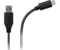 Kabelis USB Azuri USB-C 2 m Juodas