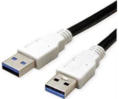 Bachmann USB-A - USB-A USB laidas 2 m Juodas