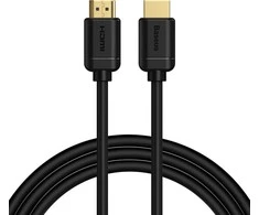 Kabelis HDMI-HDMI kištukai 2.0m (HDMI 2.0) juodas 4K 60Hz, BASEUS
