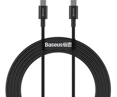 Baseus Superior serijos USB-C - USB-C kabelis 100W 2m juodas