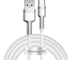 Baseus Cafule USB-USB-C kabelis 66W 2m - Baltas