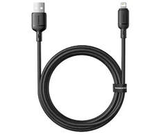 Baseus „Silky“ serijos įkrovimo laidas iš USB į „iP“ 2,4 A, 2 m