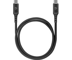 Kabelis USB DEQSTER USB-C - USB-C 1 m Juodas (50-1008628)