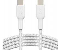 Kabelis USB Belkin USB-C - USB-C 0.15 m Baltas (CAB004BT0MWH)