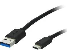 Blow USB 3.0 A jungtis – USB-C 0.5 m juoda