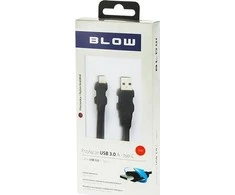 Blow Kabelis 3.0A - C 1m - Juodas