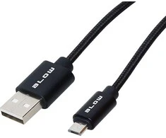 Blow USB A - micro B jungtis 2.0 m pinti