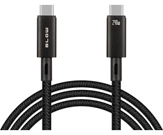 Blow USB-C jungtis - USB-C 4.0 1.0 m, juoda pynė