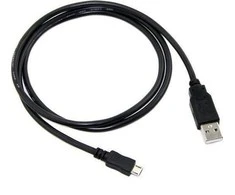 USB kabelis C-Tech USB-A - mikroUSB 1 m Juodas (BC- USB2M-10B)