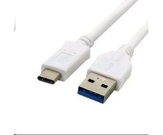 USB laidas C-Tech USB-A - USB-C 1 m Balta (CB-USB3C-10W)
