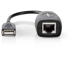 C2G Nedis Ilgiklis USB A kištukas - USB A lizdas per UTP kabelį (iki 50m) USB1.1
