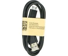 Bigbuy Accessories Kabelis USB – microUSB juodos spalvos