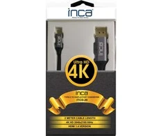 Kabelis USB Cian Technology USB-C - DisplayPort 2 m Juodas (ITCD-02TX)