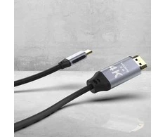 USB kabelis Cian Technology USB-C - HDMI 2 m Juodas (ITCH-02TX)