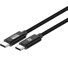 Kabelis USB Conceptronic USB-C - USB-C 1.2 m Juodas (ETTA02B12)