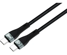 Kabelis USB Conceptronic USB-C - USB-C 1.2 m Juodas (ETTA01B12)