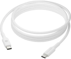 USB laidas dbramante Re-charge cable 2M USB-C TO USB-C - W (CB20CCWH7153)