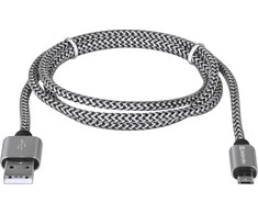Defender USB AM-MICRO BM 1.0m 2.1A Baltas