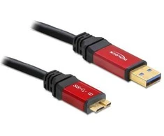 DELOCK kabelis USB 3.0 raudonas A > mikro-B 1,0m