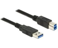DELOCK Cable USB 3.0 Type-A male > USB 3.0 Type-B male 2,0 m juodas