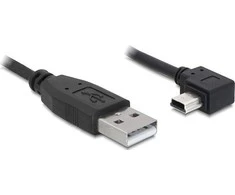 Kabelis USB Delock USB-A - miniUSB 3 m Juodas (82683)