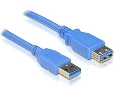DELOCK kabelis USB 3.0 prailginimas A/A 2m vyriškas/moteris