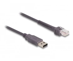 USB kabelis Delock brūkšninių kodų skaitytuvui RJ50 į USB 2.0 A tipo, 2 m (90599)