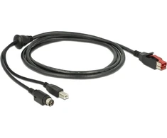 Kabelis USB Delock USB-A - 2 m Juodas (85488)