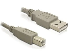 Sonstige USB kabelis Delock USB-A - USB-B 3 m Balta (82216)