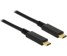 USB kabelis Delock USB-C - USB-C 3 m Juodas (83325)