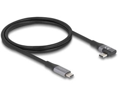 Kabelis USB Delock USB-C - USB-C 1 m Juodas (81131)