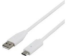 Mob. telefono kabelis DELTACO USB 2.0 "C